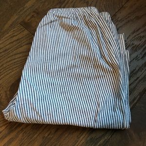 John Galt Blue and White Striped Pants